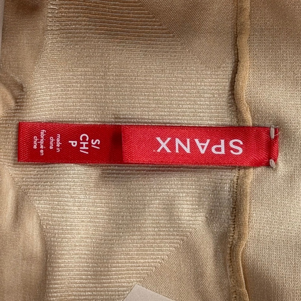 Spanx OnCore High-Waisted Mid-Thigh Short Womens Small Beige NWT Sculpting - Picture 7 of 10